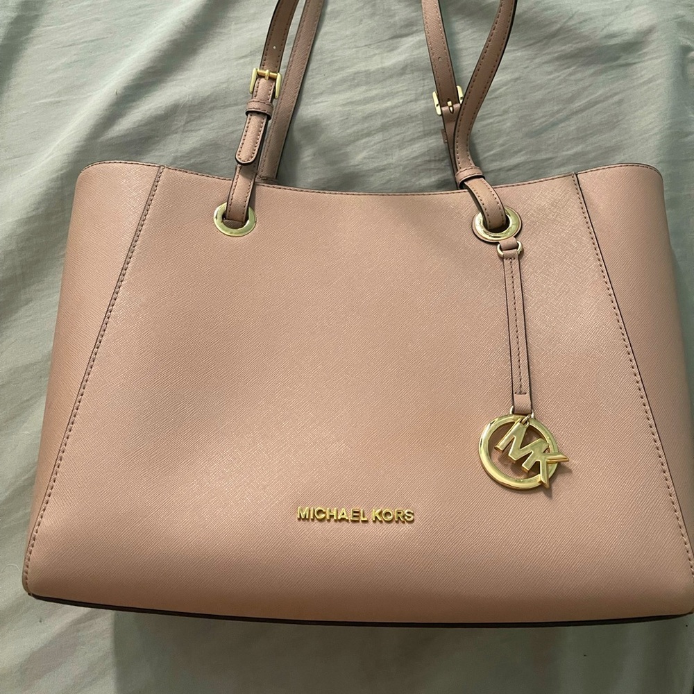 Michael Kors powder blush shoulder bag